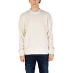 Calvin Klein Jeans Cream Cotton Sweater CA-14580801504-IT52 | XL