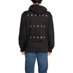 Calvin Klein Jeans Black Recycled Cotton Hoody CA-14581500009-IT48 | L