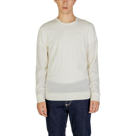 Calvin Klein Cream Recycled Wool Sportswear CA-14587100143-IT46 | M
