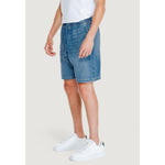 Jack Jones Light Blue Cotton Bermuda JA-14792400236-IT44 | S