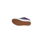 Bottom view of Vans Purple Suede Leather Sneaker showing its durable rubber sole.