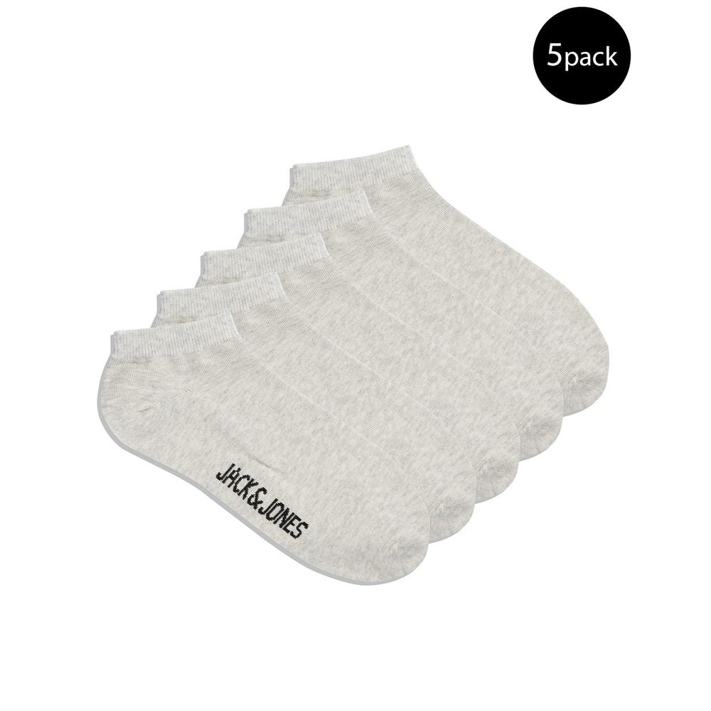 Jack Jones Gray Cotton Socks