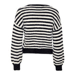 Only Black And White Marabou Sportswear