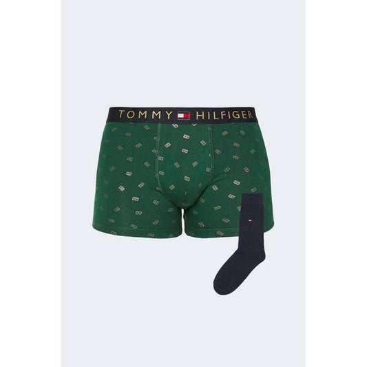Tommy Hilfiger Green Cotton Boxer TO-9952100148-IT46 | M