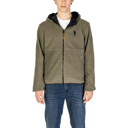 U.S. POLO ASSN. Gray Polyamide Jackets & Coat