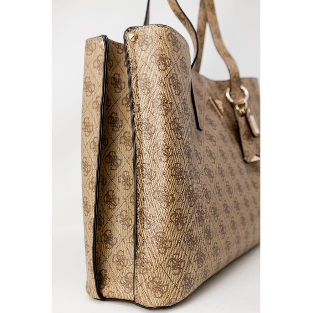 Front view with bag zipped and handles upright.