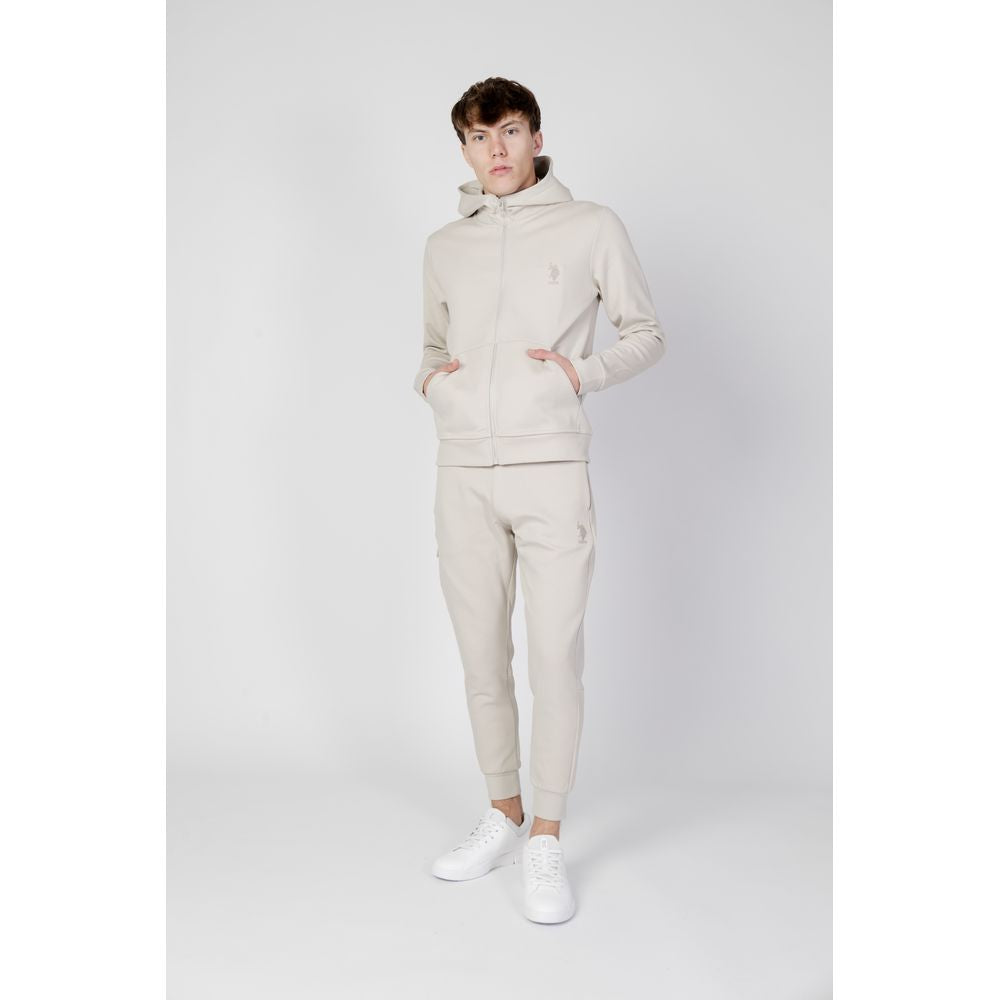 U.S. POLO ASSN. Beige Cotton Hoody US-13146300127-IT48 | L