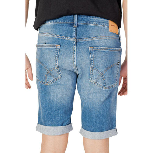 Gas Blue Cotton Bermuda GA-13363500176-W31