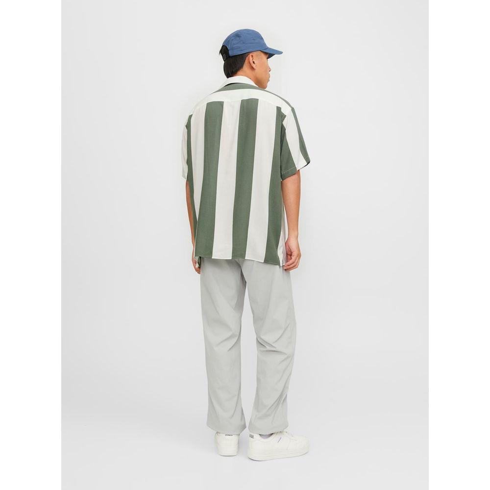 Jack Jones Green Viscose Shortsleeve JA-13396002482-IT44 | S