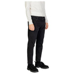 Gianni Lupo Black Cotton Pant GI-14788600009-IT54 | XXL