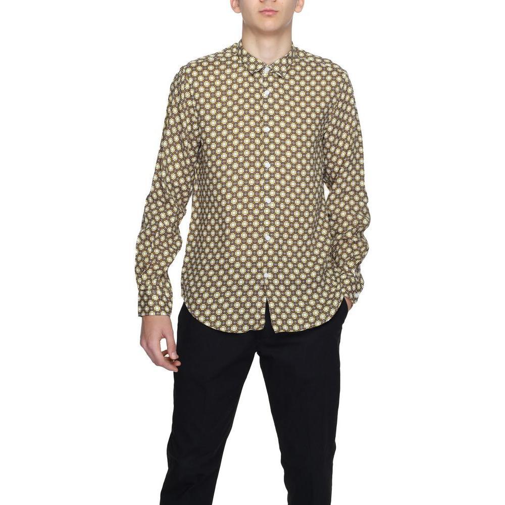 Gianni Lupo Beige Linen Shirt GI-13507500127-IT52 | XL