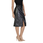 Vila Clothes Black Polyester Long