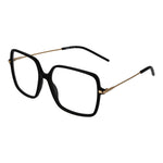 Hugo Boss Black Women Glasses Frame, full-rim acetate design with square lenses, 55mm width, 47mm height, 15mm bridge, 135mm frame width.
