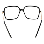 Hugo Boss Black Women Glasses Frame, square full-rim acetate style, demo lenses, 135mm frame width, ideal for sophisticated eyewear.
