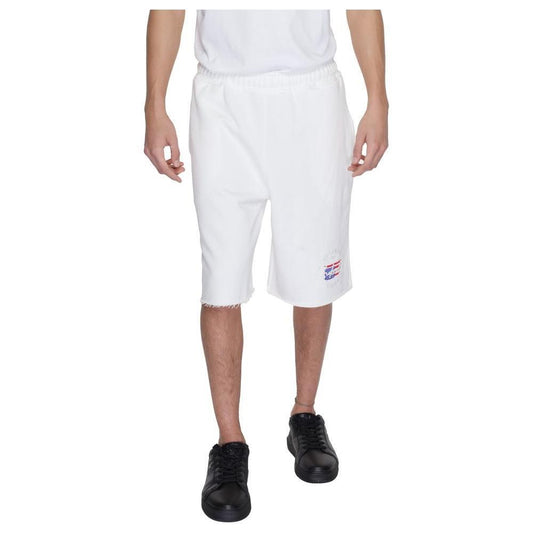 Underclub White Cotton Bermuda
