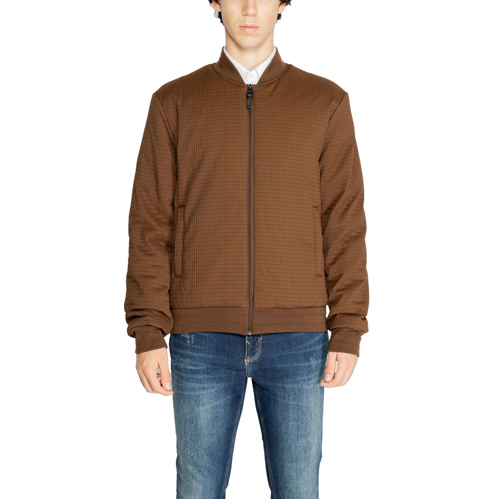 Antony Morato Brown Polyester Bomber