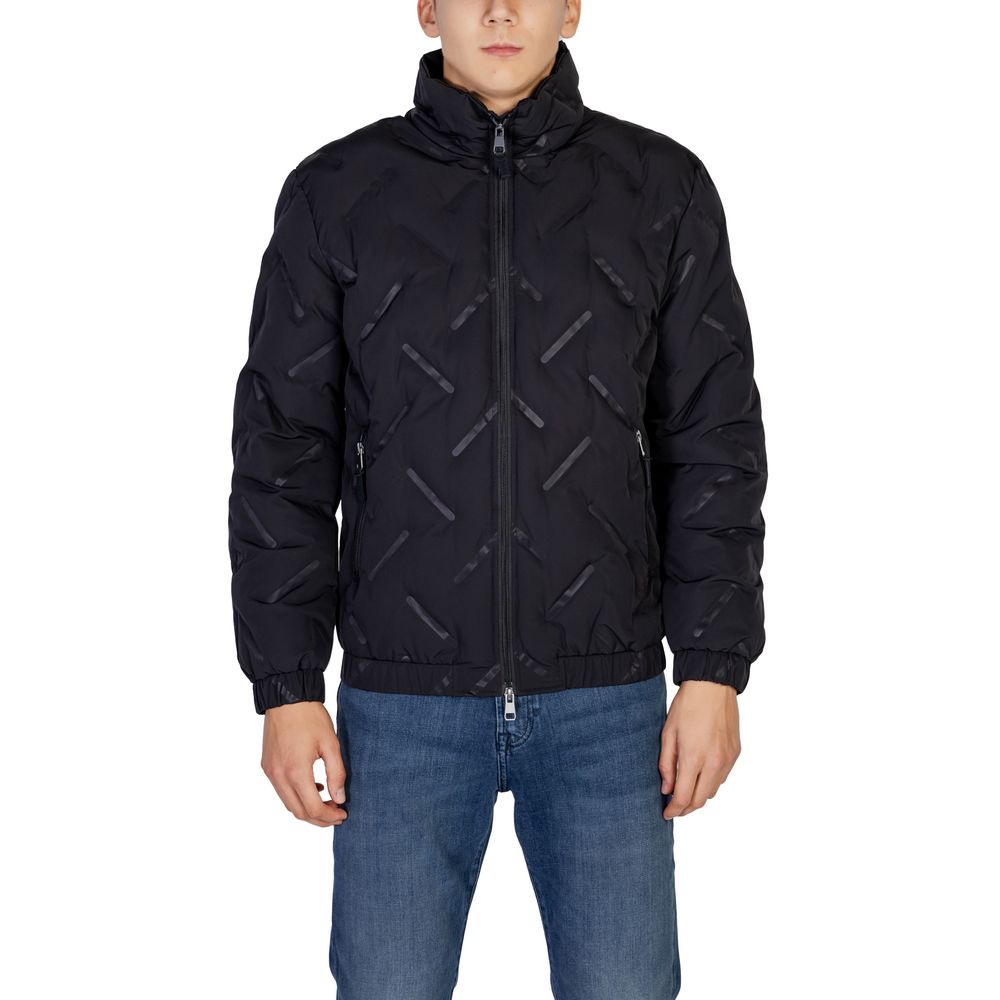 Antony Morato Black Polyester Jackets & Coat