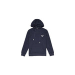 Emporio Armani Underwear Blue Cotton Hoody