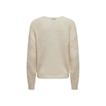 Jacqueline De Yong Cream Marabou Sweater