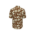 Only & Sons Brown Viscose Shortsleeve