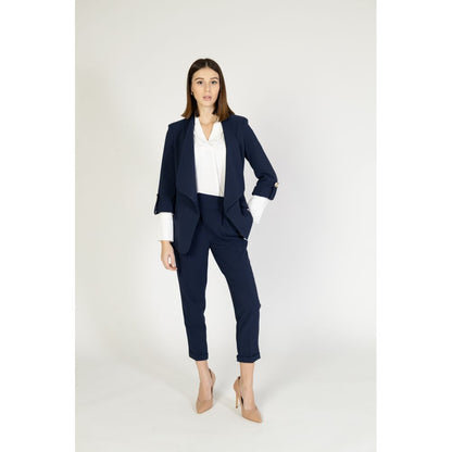 Rinascimento Blue Polyester Blazer 1728,71956299936,Blazers - Suits & Blazers - Clothing,Blue,Clothing,IT40|S,New with tags,Rinascimento,Suits & Blazers - Clothing,Women