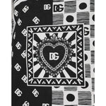 Dolce & Gabbana White Bandana Print Cotton Short Sleeves T-shirt