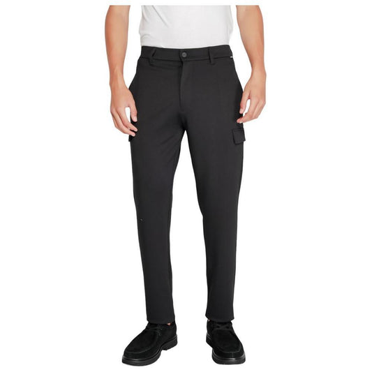 Calvin Klein Black Recycled Polyester Joggers Workout Pant CA-14587500009-W36 | L32