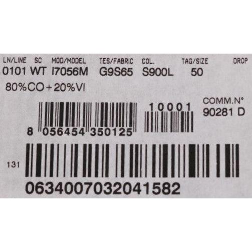 Dolce & Gabbana Gray STAFF Cotton Striped Vest