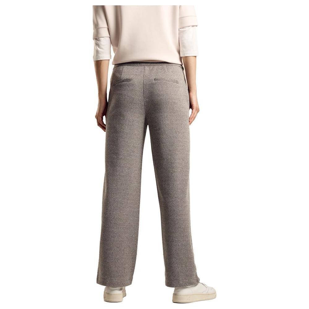 Street One Black Viscose Casual Pants