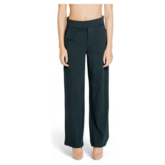 Street One Green Viscose Pant ST-15192600150-W46 | L30