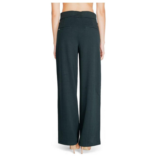 Street One Green Viscose Pant ST-15192600150-W46 | L30