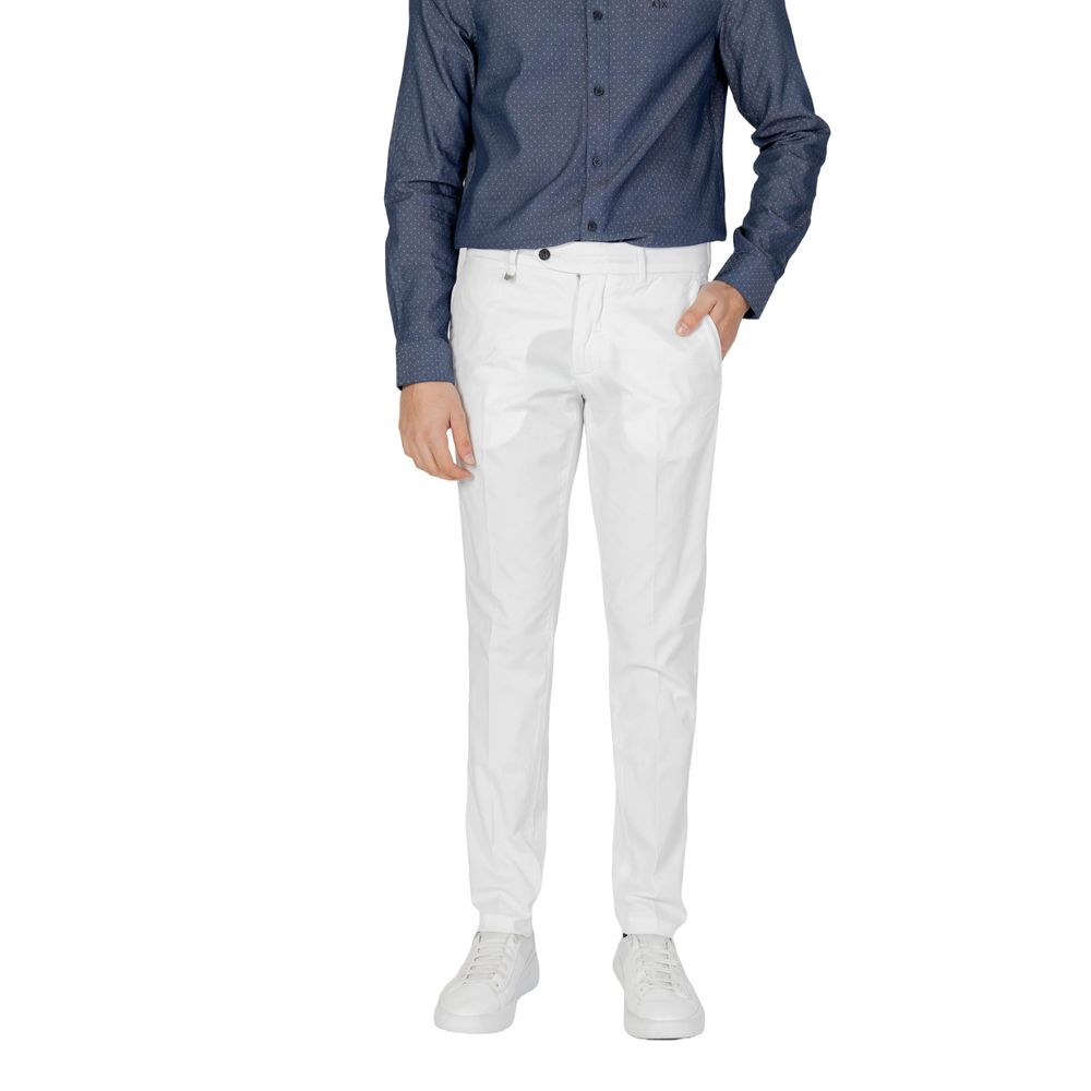 Antony Morato Cream Cotton Skinny Pant
