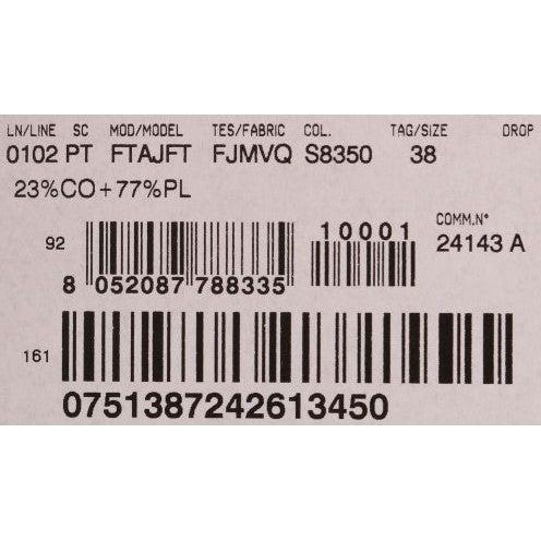 بنطال دولتشي آند غابانا الأنيق المزين بالزهور