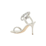 Manolo Blahnik Asasan Satin Sandals MA-42419300334-EU37.5/US7.5