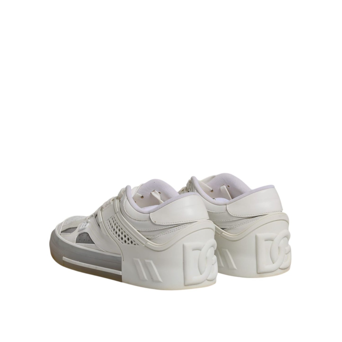 Dolce & Gabbana White DG Logo CUSTOM 2.Zero Sneakers Shoes