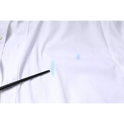 Dolce & Gabbana White Cotton Long Sleeve GOLD Dress Shirt