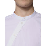 Dolce & Gabbana White Cotton Slim Fit MARTINI Dress Shirt
