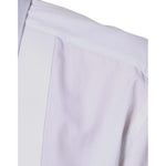 Dolce & Gabbana White Bib Cotton Poplin GOLD Formal Shirt