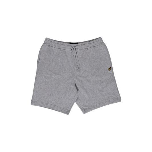 Lyle & Scott Gray Cotton Bermuda