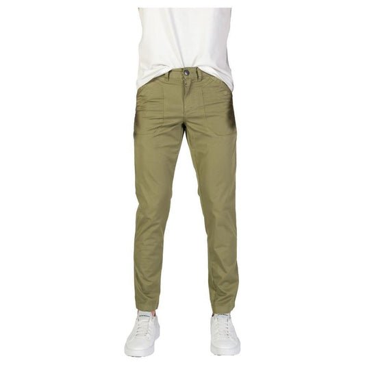 Refrigiwear Green Cotton Pant RE-15822900149-W29