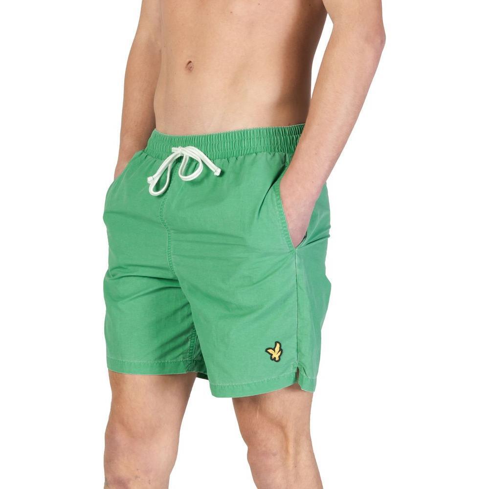 Lyle & Scott Green Nylon Swim Short LY-15824300148-IT44 | S