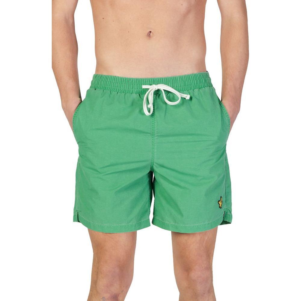 Lyle & Scott Green Nylon Swim Short LY-15824300148-IT44 | S
