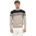 Alpha Studio Sweaters AU123H_9003SABBIANERO:401499