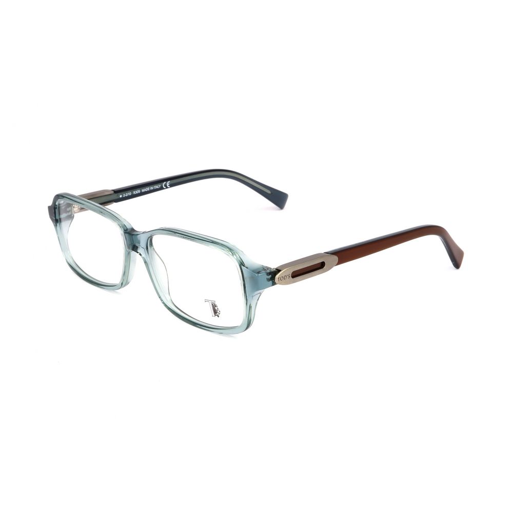 Tod's Turquoise Acetate Frames - stylish turquoise glasses for women, acetate material, size 54/15/135mm.