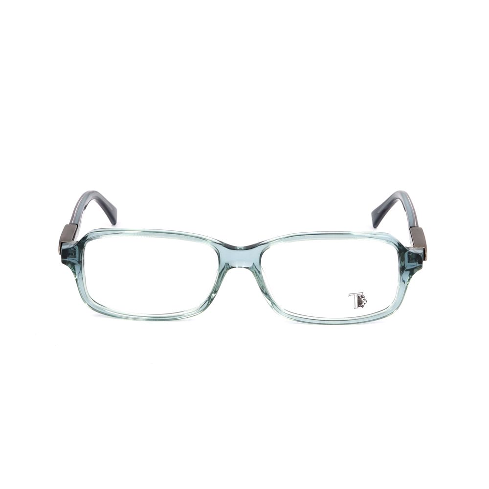 Tod's Turquoise Acetate Frames for women with bright turquoise color, lens/bridge/temple dimensions 54/15/135 mm, made of acetate.