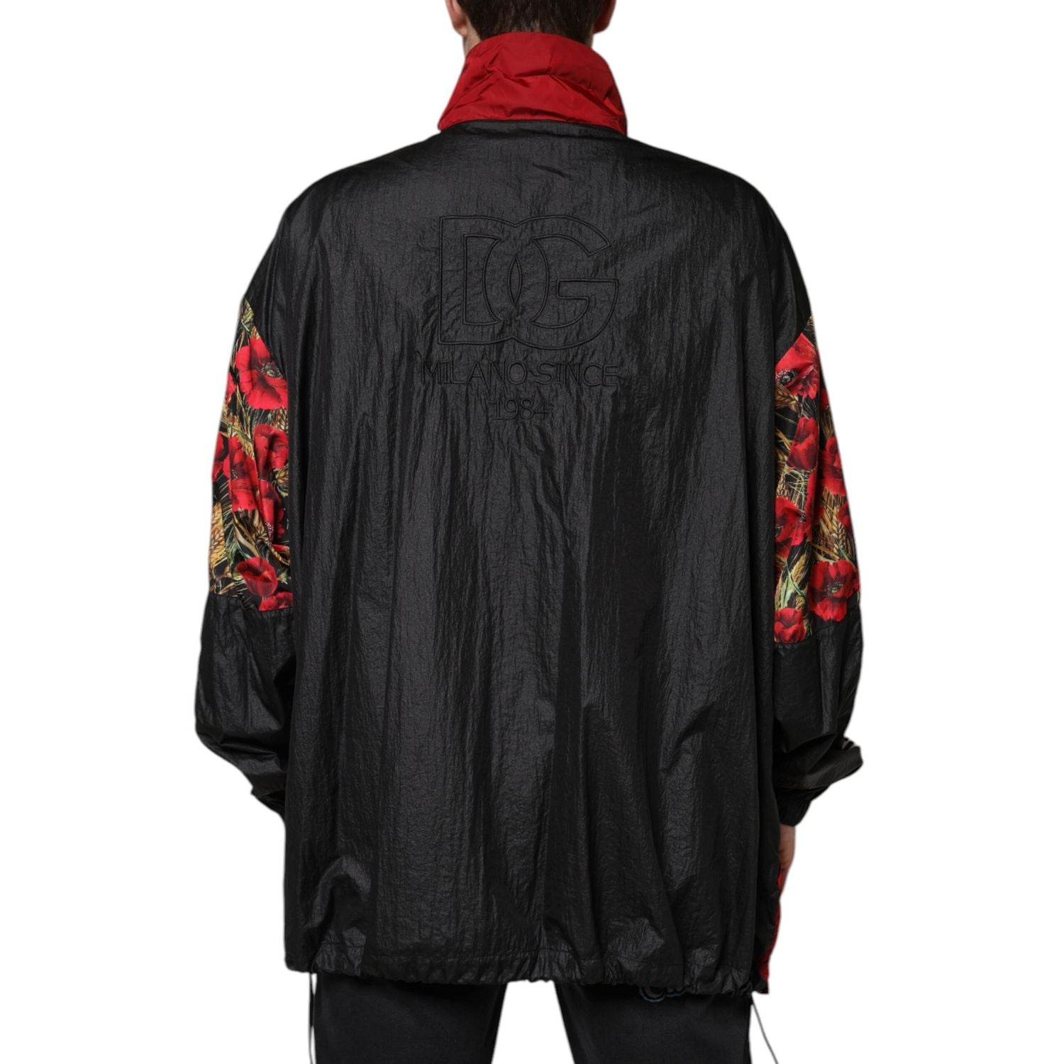 Dolce & Gabbana Multicolor Patchwork Men Full Zip Sweater