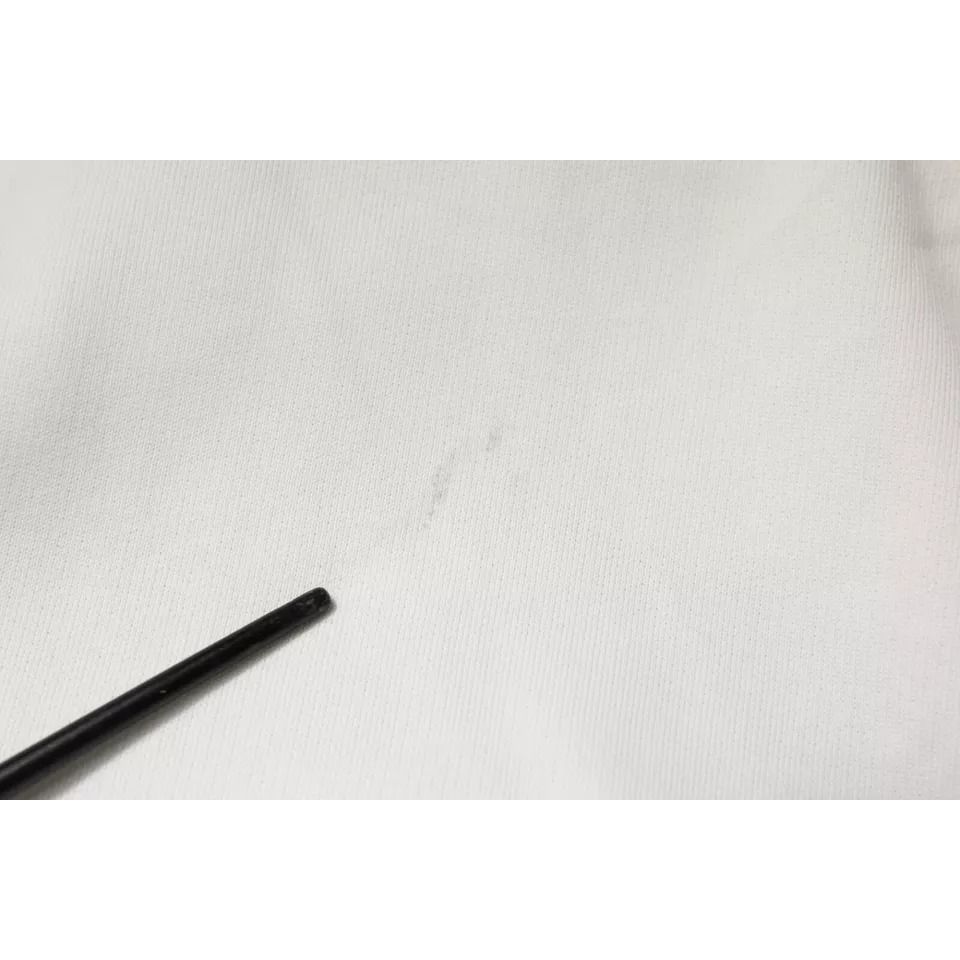 Dolce & Gabbana White Caesar Cotton Hooded Pullover Sweater