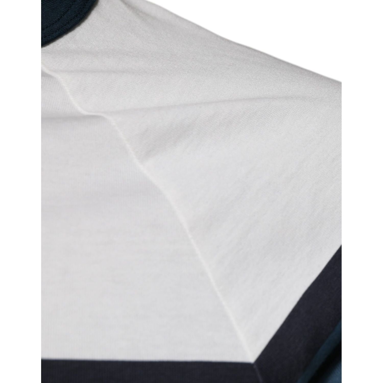 Dolce & Gabbana White DG Crown Cotton Crew Neck T-shirt