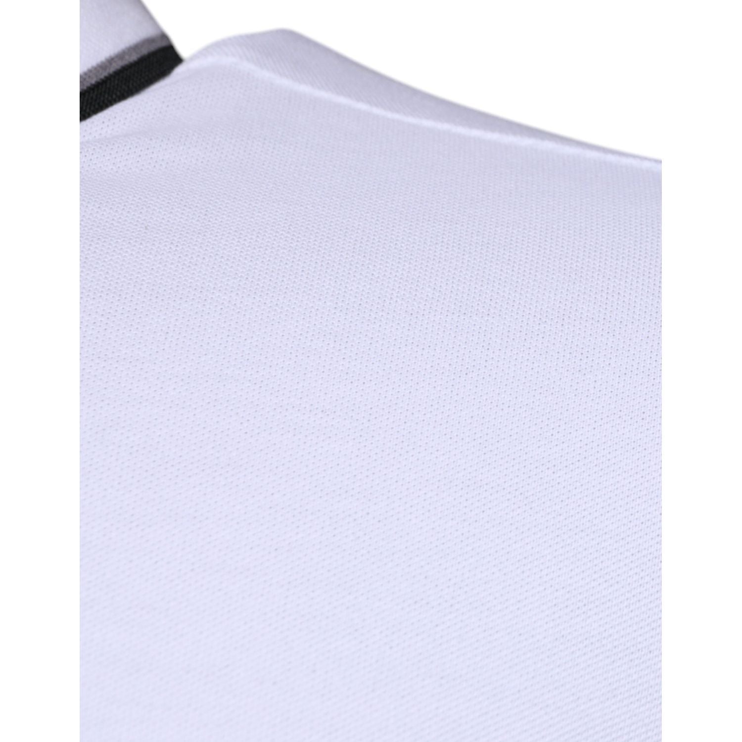 Dolce & Gabbana White Cotton Crown Collared Polo T-shirt