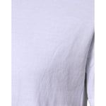Dolce & Gabbana White Cotton Logo Crew Neck Short Sleeves T-shirt